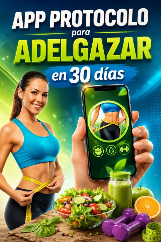 Portada de la APP Protocolo para Adelgazar en 30 Días